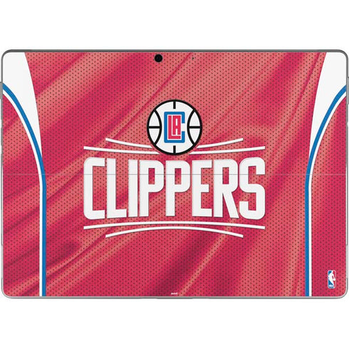 NBA Los Angeles Clippers Team Jersey Surface Pro 8 Skin